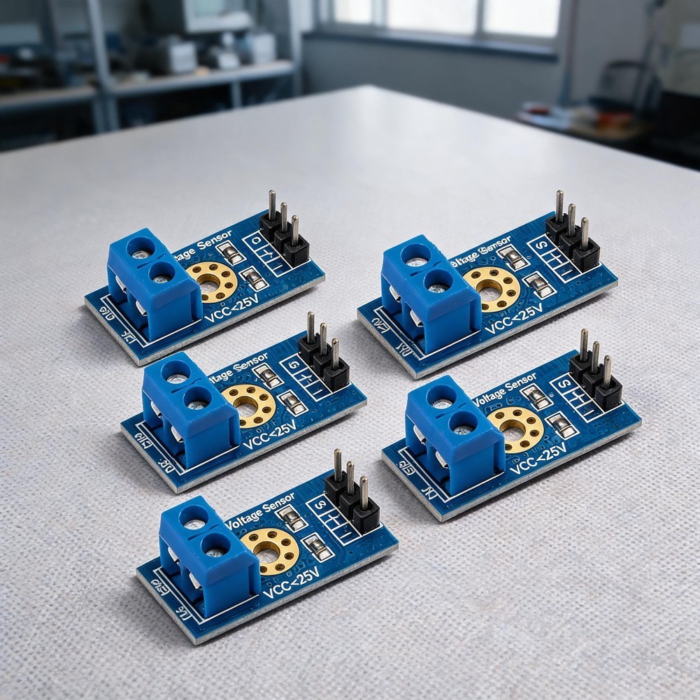 5/10/20PCS Voltage Detection Board For DC 0-25V Input Analog Resolution