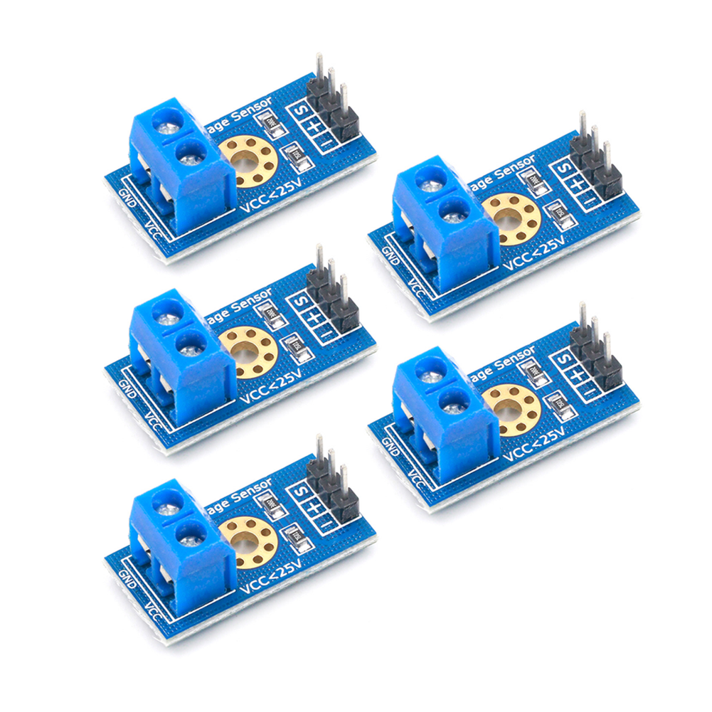 For DC 0-25V Input Voltage Detection Module for Microcontroller AD Pins