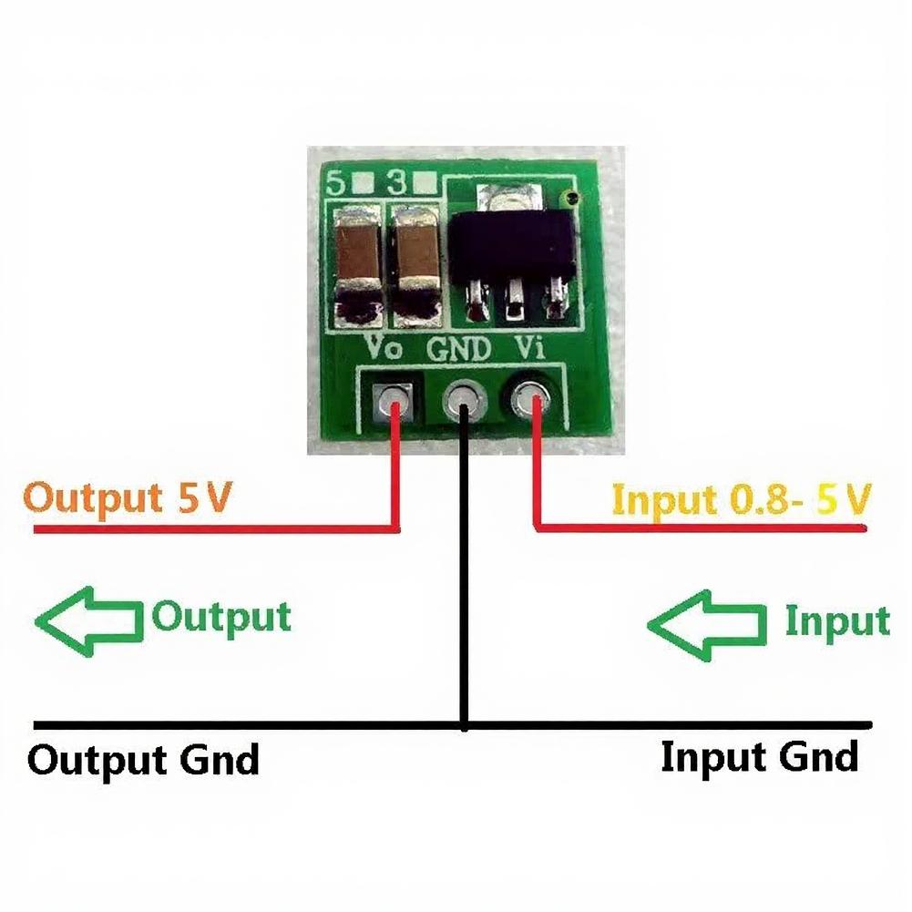 DC-DC Boost Converter Optimized Energy Performance Input Voltage 0.8V To 5V
