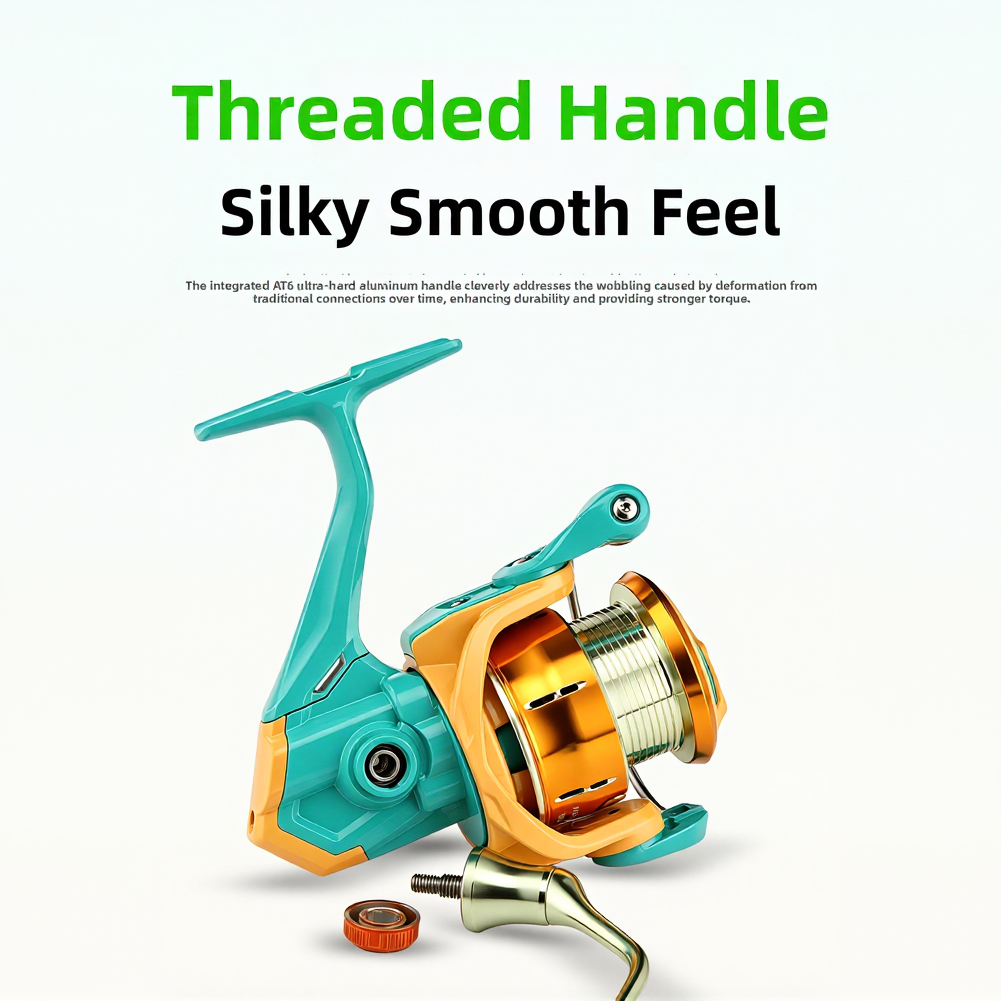 Aluminum Alloy Reel 5+1 Ball Bearings 24Tight Line 5.2:1 5KG Drag IPX7
