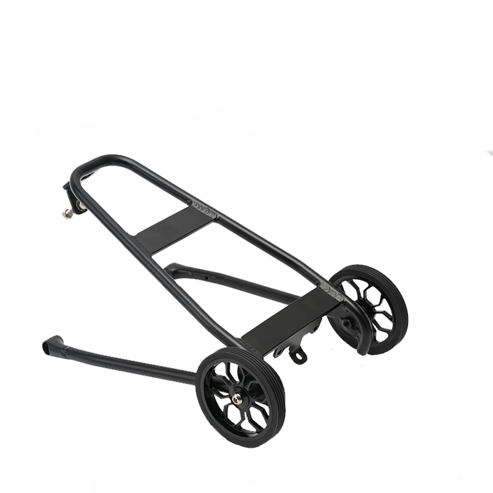 Rear Luggage Rack for Folding Bikes Aluminum Alloy 6061 with Guide Wheel