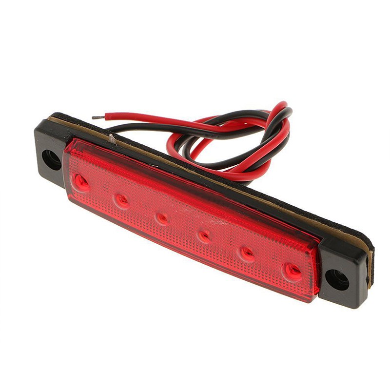 Portable Tail light Marker Light Red Sealed Stop Tail Light Waterproof - Picture 4 of 12