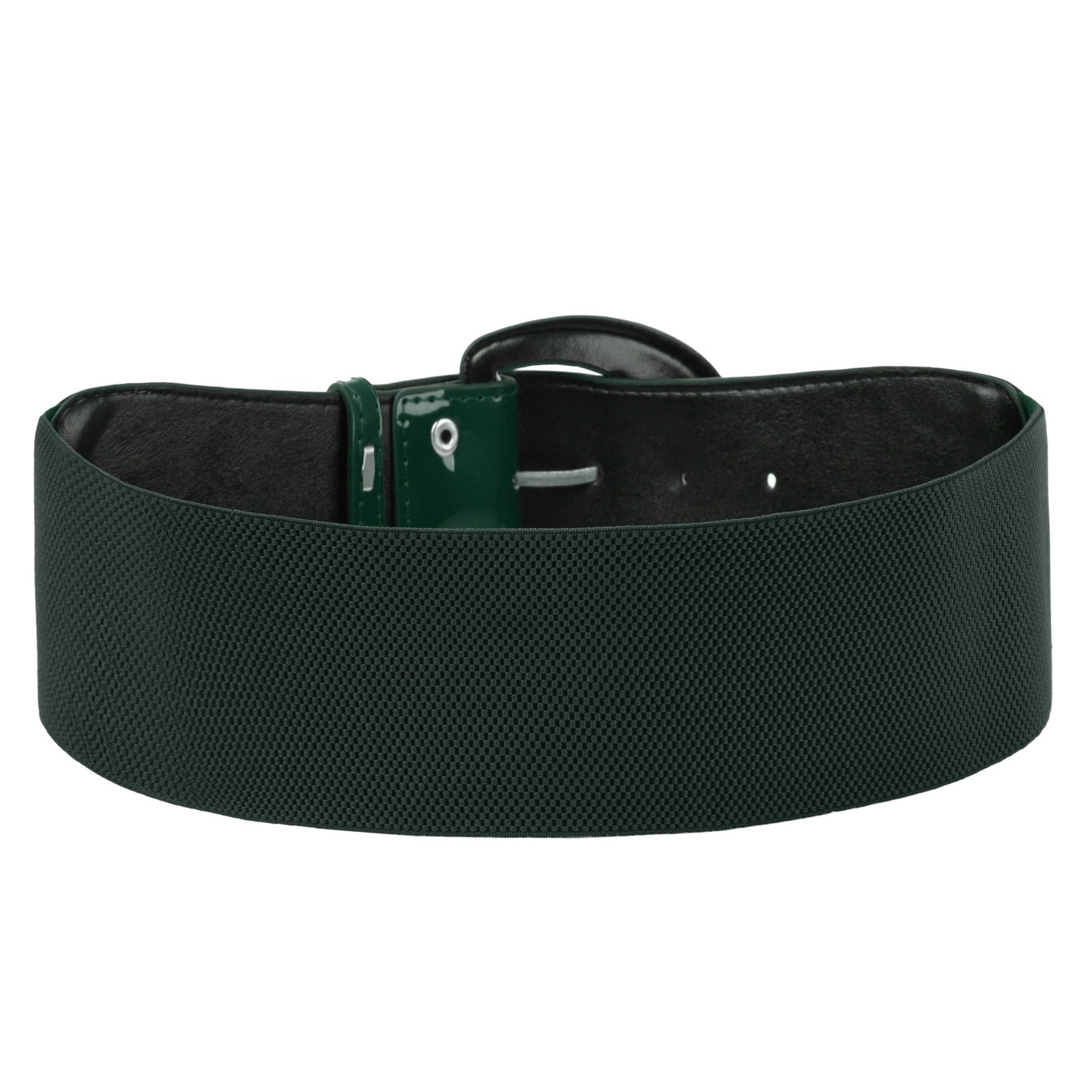 Elegant Women's Stretchy Elastic Waist Belt Wide Polyurethane Leather Band - Picture 126 of 129