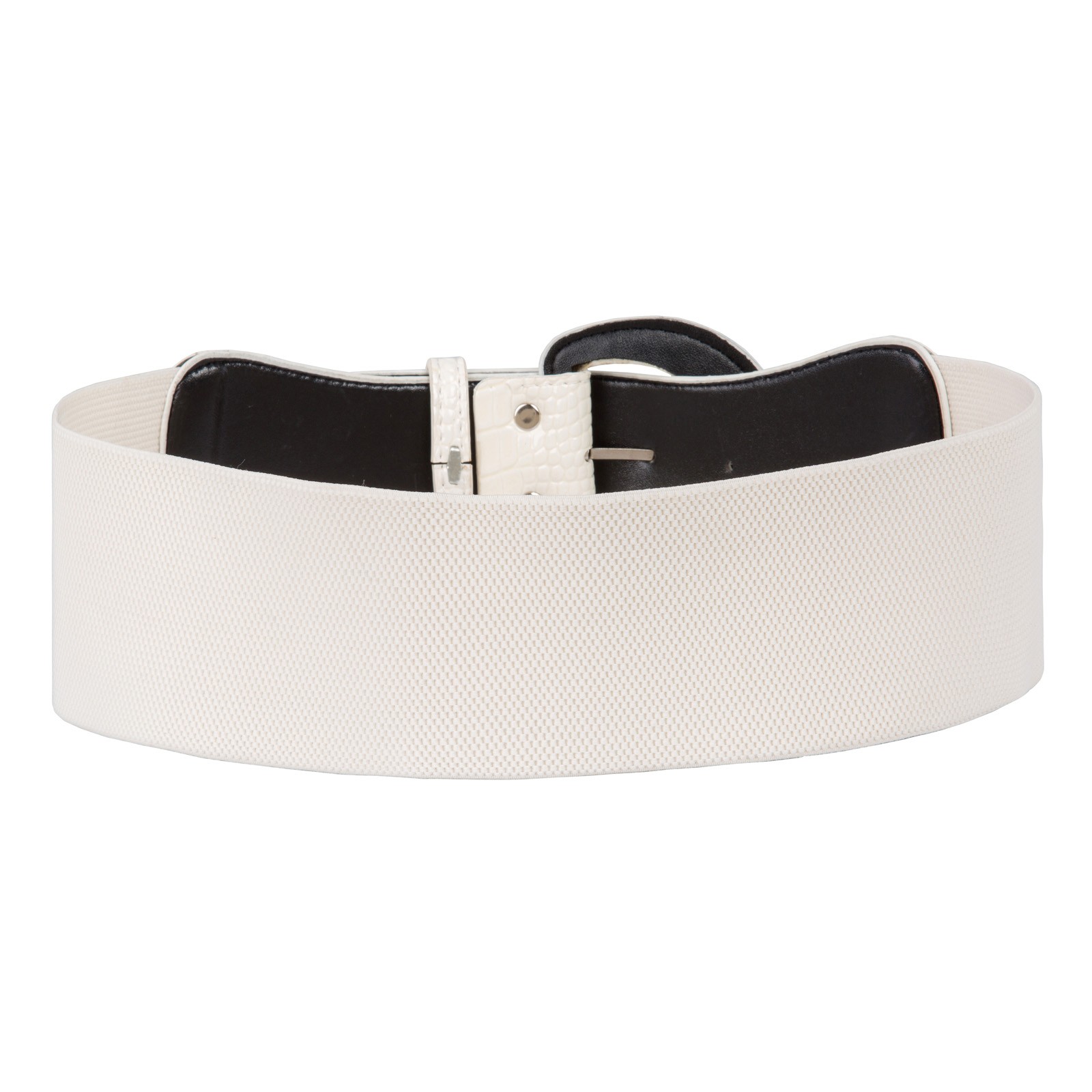 Elegant Women's Stretchy Elastic Waist Belt Wide Polyurethane Leather Band - Picture 26 of 129