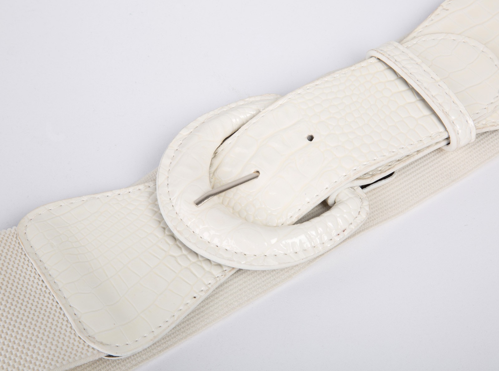Elegant Women's Stretchy Elastic Waist Belt Wide Polyurethane Leather Band - Picture 28 of 129