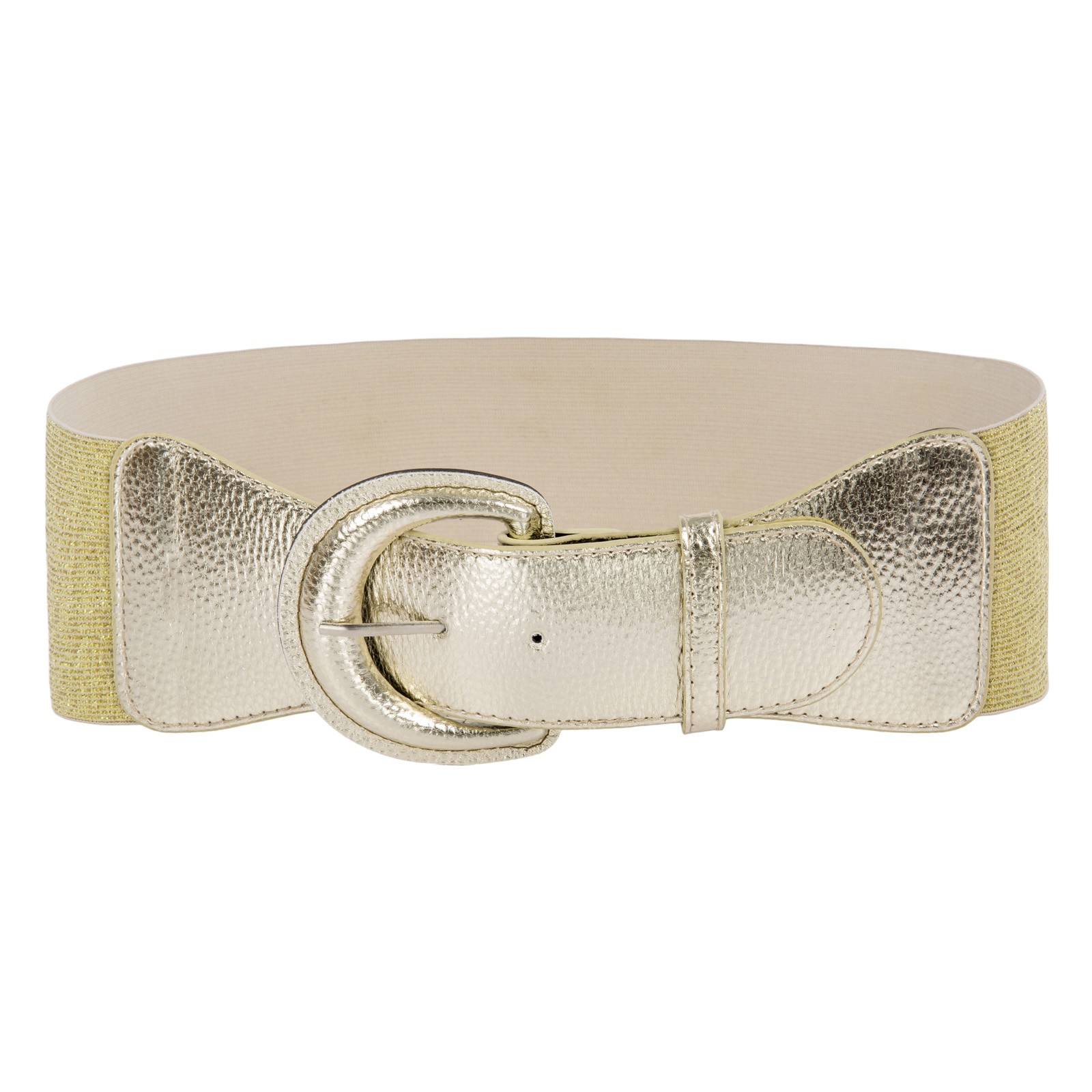 Elegant Women's Stretchy Elastic Waist Belt Wide Polyurethane Leather Band - Picture 32 of 129