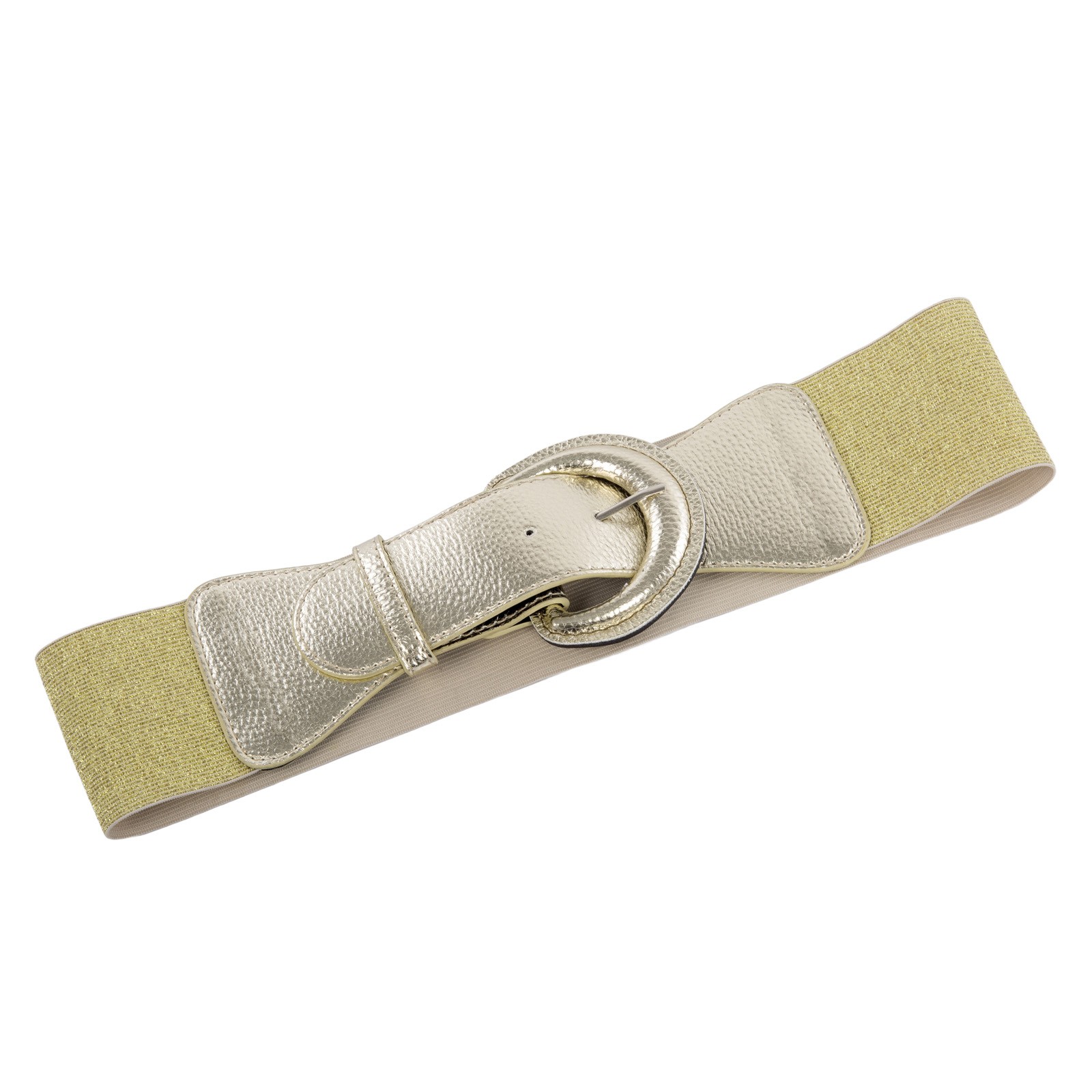 Elegant Women's Stretchy Elastic Waist Belt Wide Polyurethane Leather Band - Picture 34 of 129