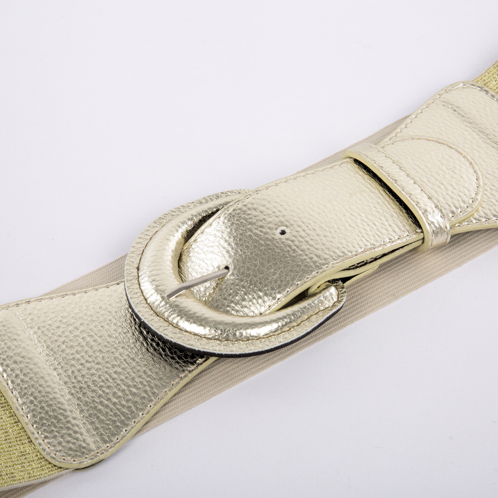 Elegant Women's Stretchy Elastic Waist Belt Wide Polyurethane Leather Band - Picture 35 of 129