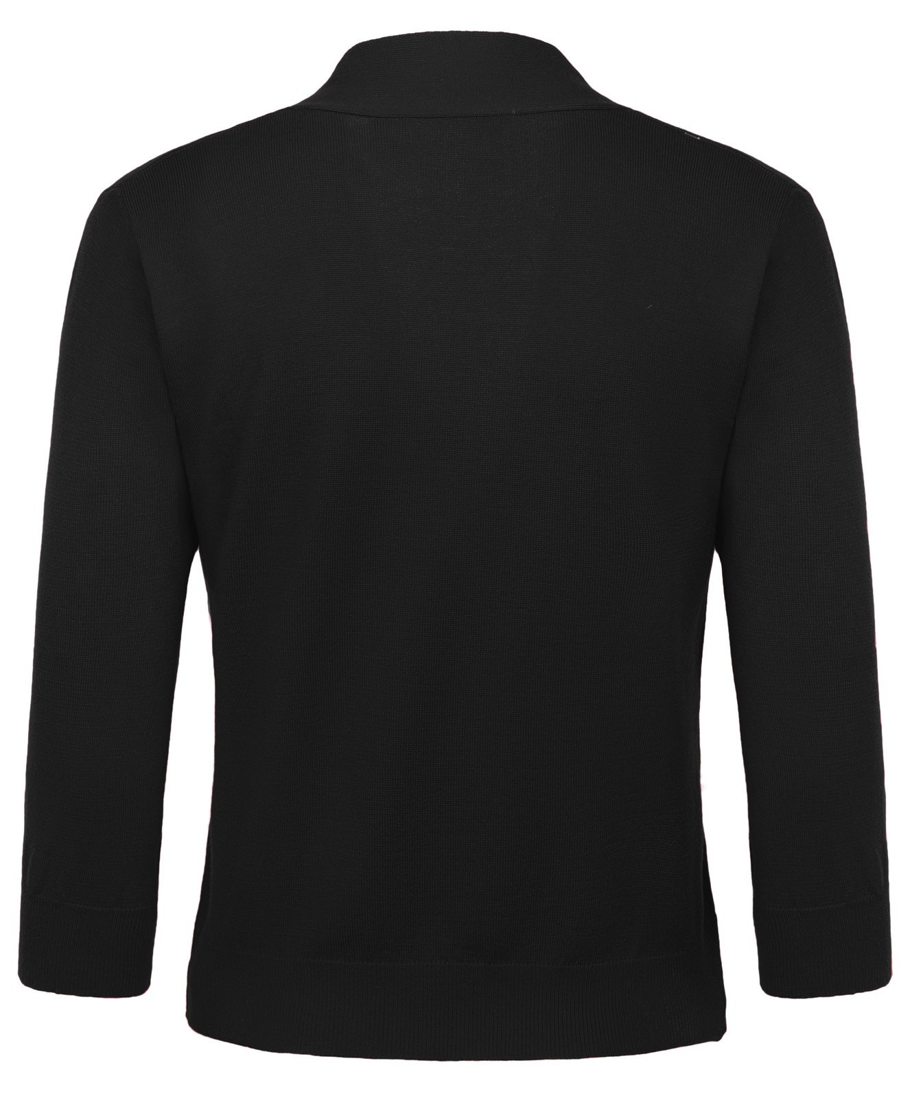 GK Womens 34 Sleeve Front Open Cropped Knitting Coat Top for Casual Wear - Picture 24 of 84