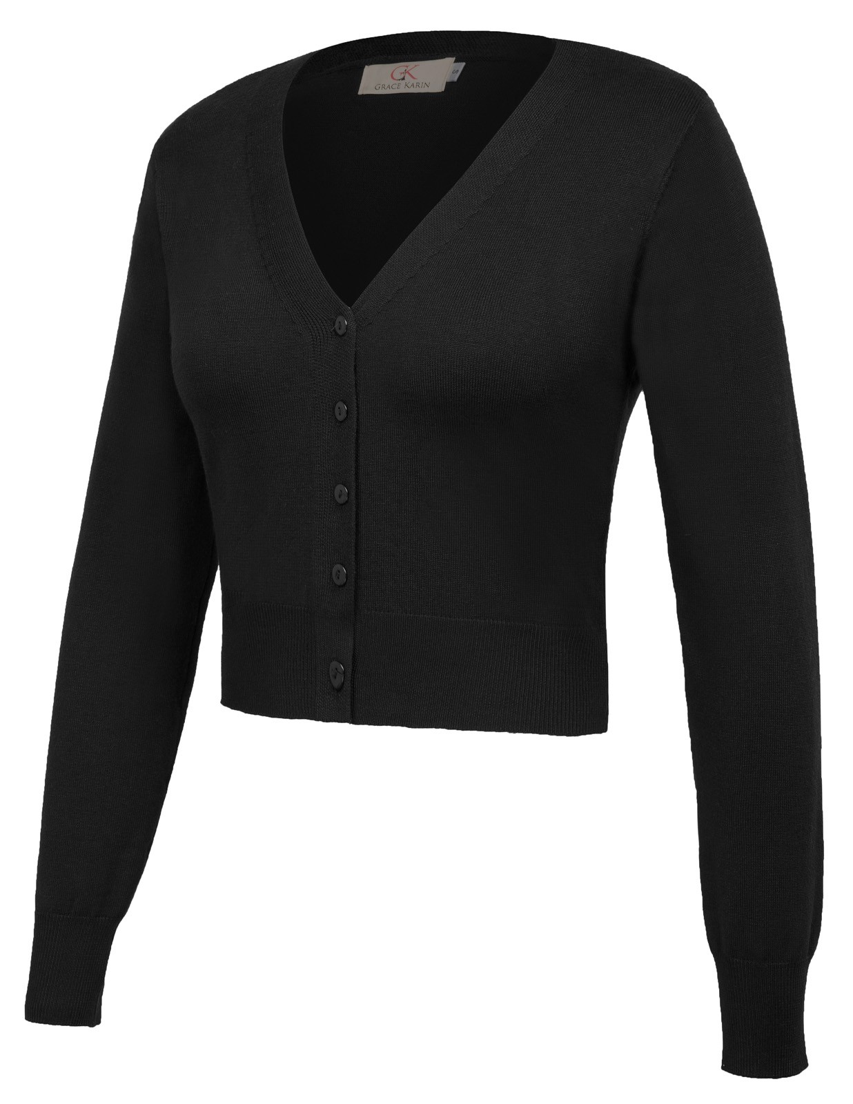 Fashion forward Knitting Coat Cardigan Women's VNeck Crop Cotton Knitwear - Picture 104 of 236