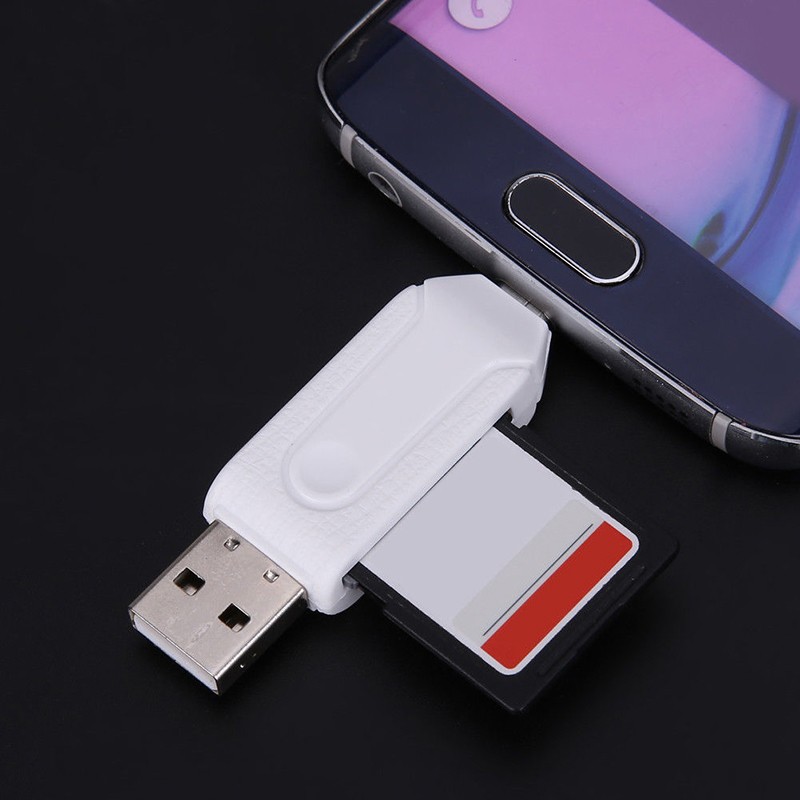 Robust USB OTG Adapter Supporting High Speed Data Transfer for SD Cards - Foto 13 di 20
