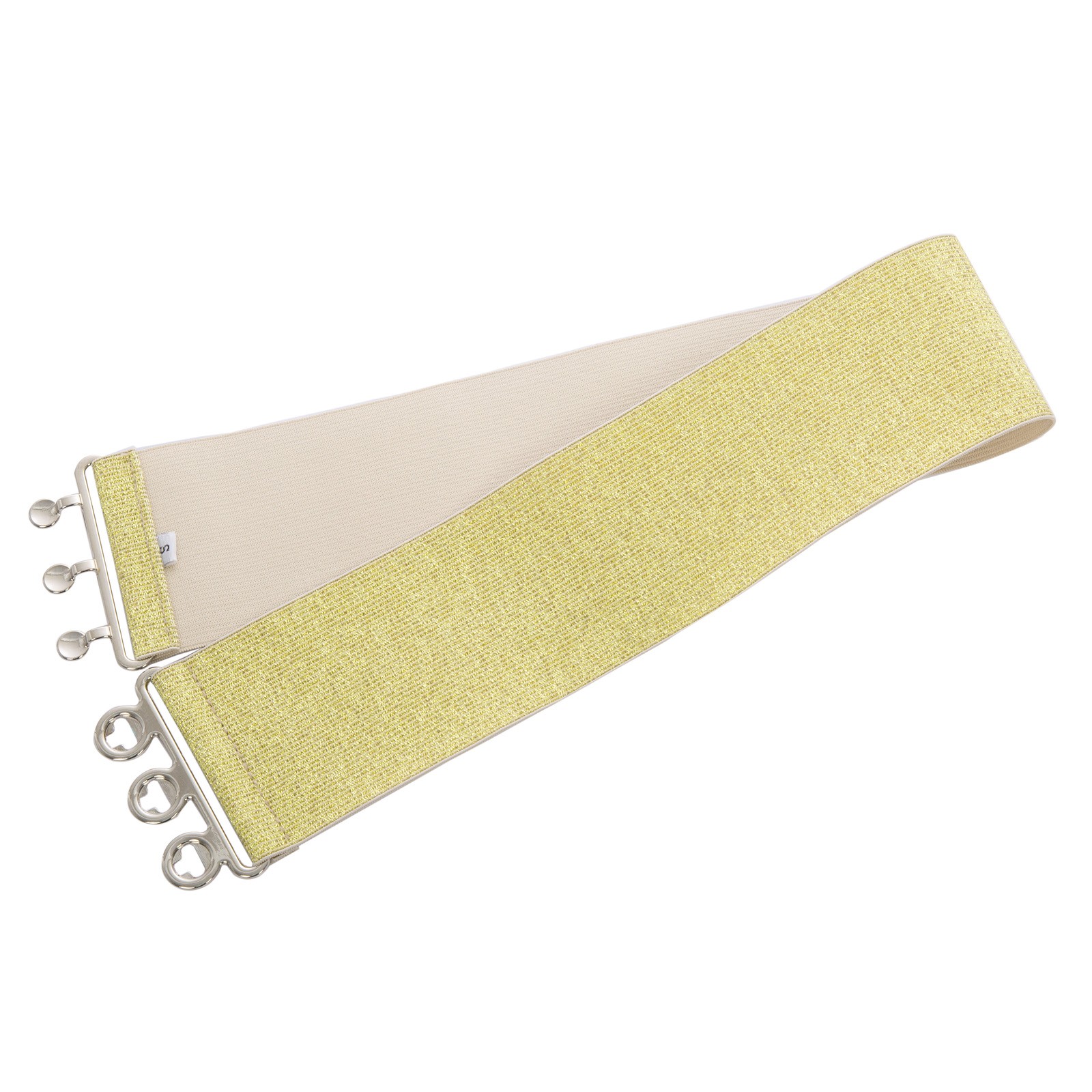 Stylish and Secure Stretchy Elastic Waist Belt with Metal Hook Fastening - Picture 24 of 38