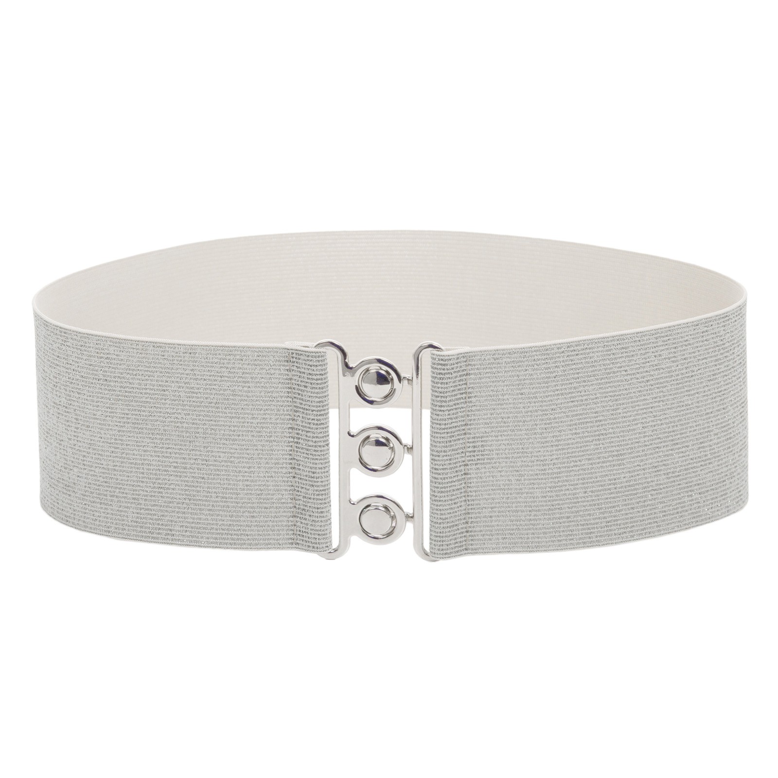 Stylish and Secure Stretchy Elastic Waist Belt with Metal Hook Fastening - Picture 26 of 38
