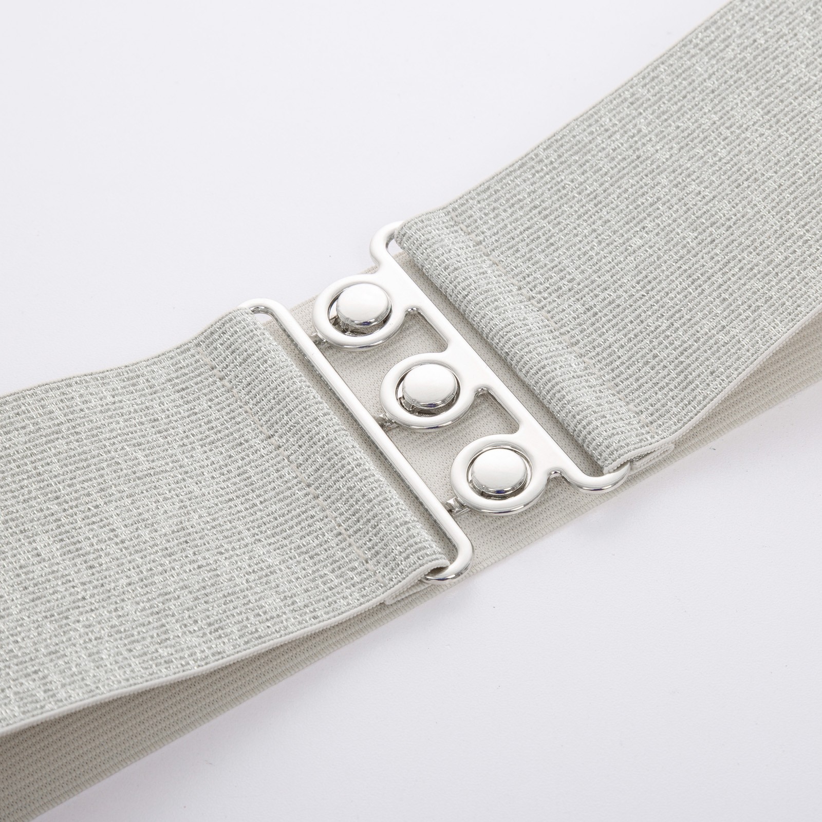 Stylish and Secure Stretchy Elastic Waist Belt with Metal Hook Fastening - Picture 30 of 38