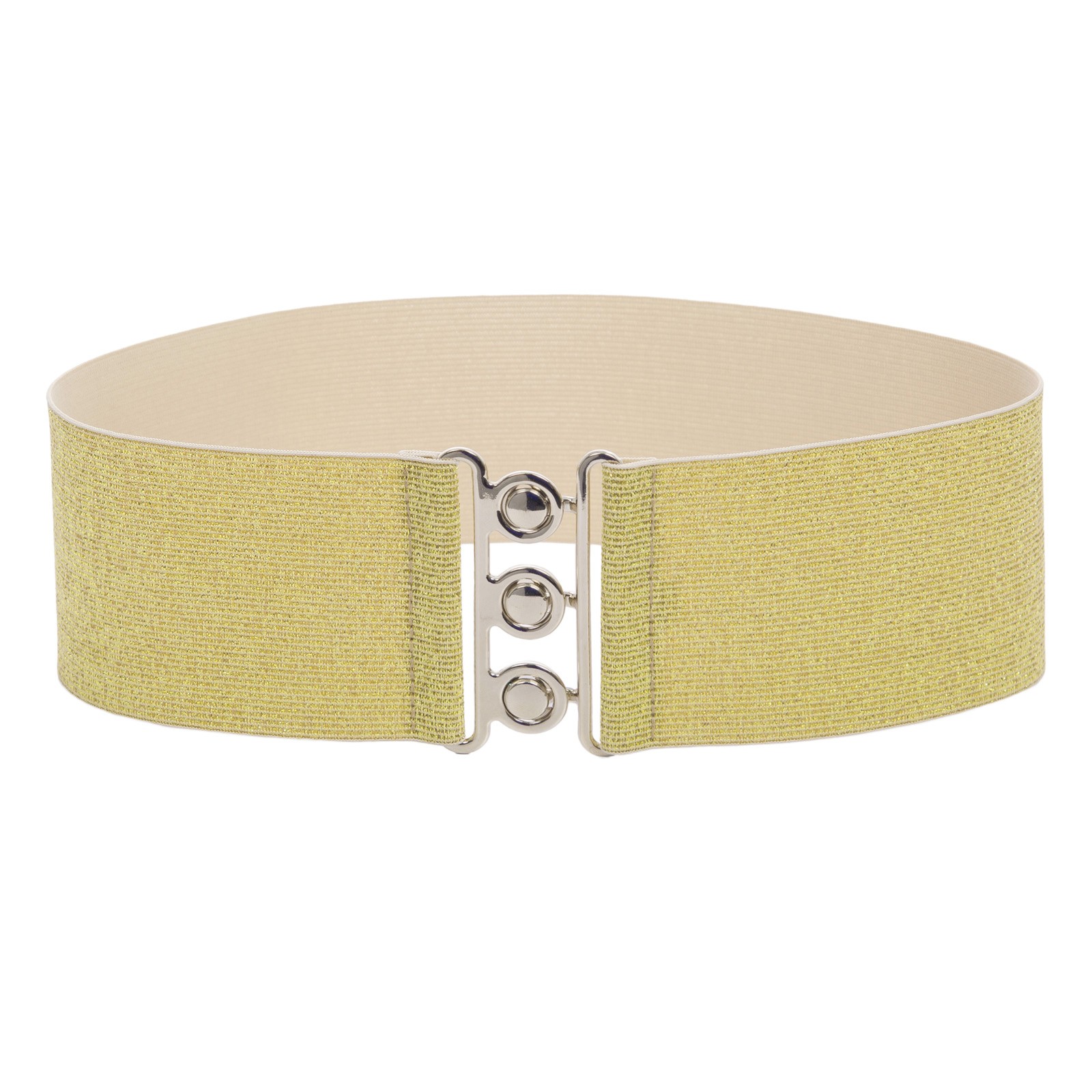 Stylish and Secure Stretchy Elastic Waist Belt with Metal Hook Fastening - Picture 21 of 38