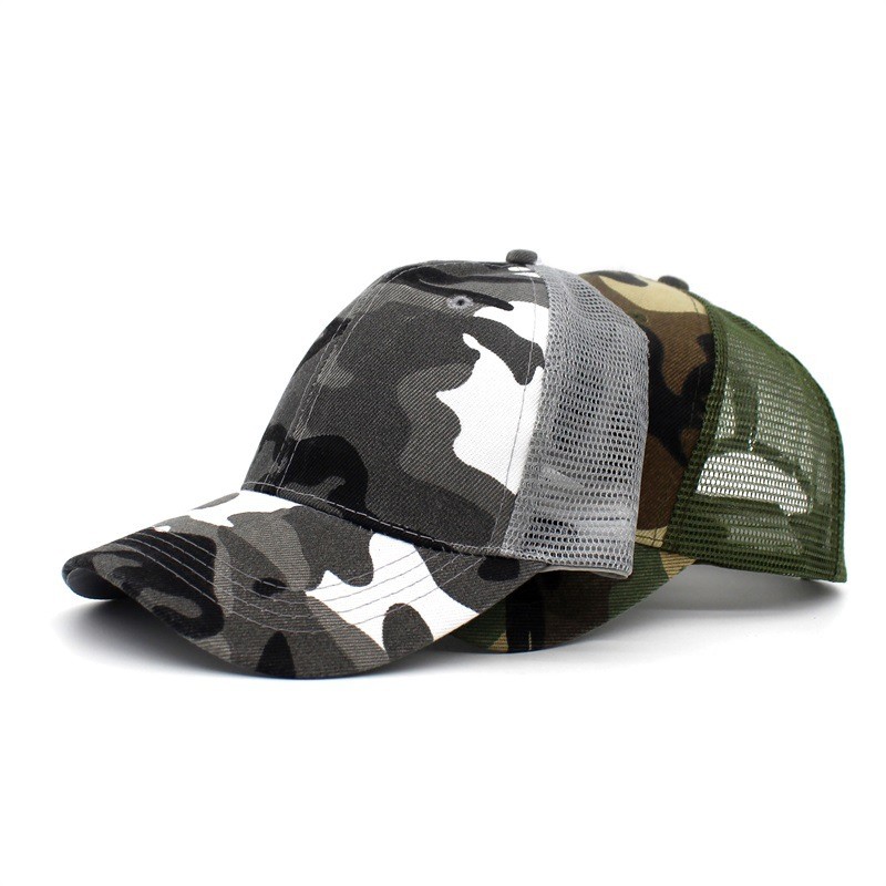 Adjustable Size Military Army Camo Hat for Men and Women 58cm Circumference