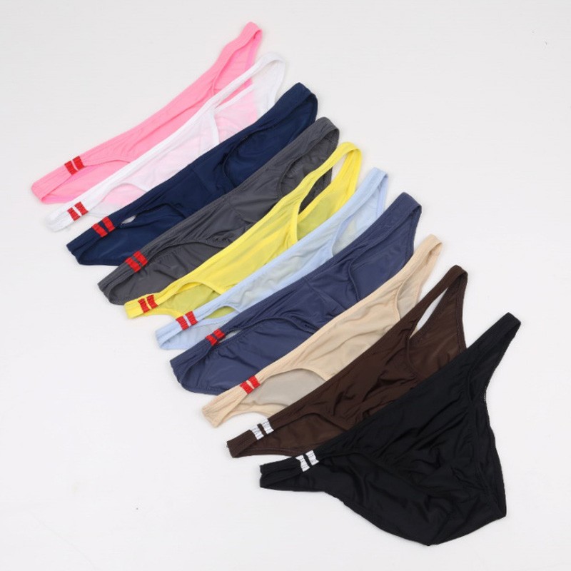 Homme Sexy Slip Mini Maillot De Bain Brief Taille Basse Culotte Sous-vêtements - Picture 21 of 24