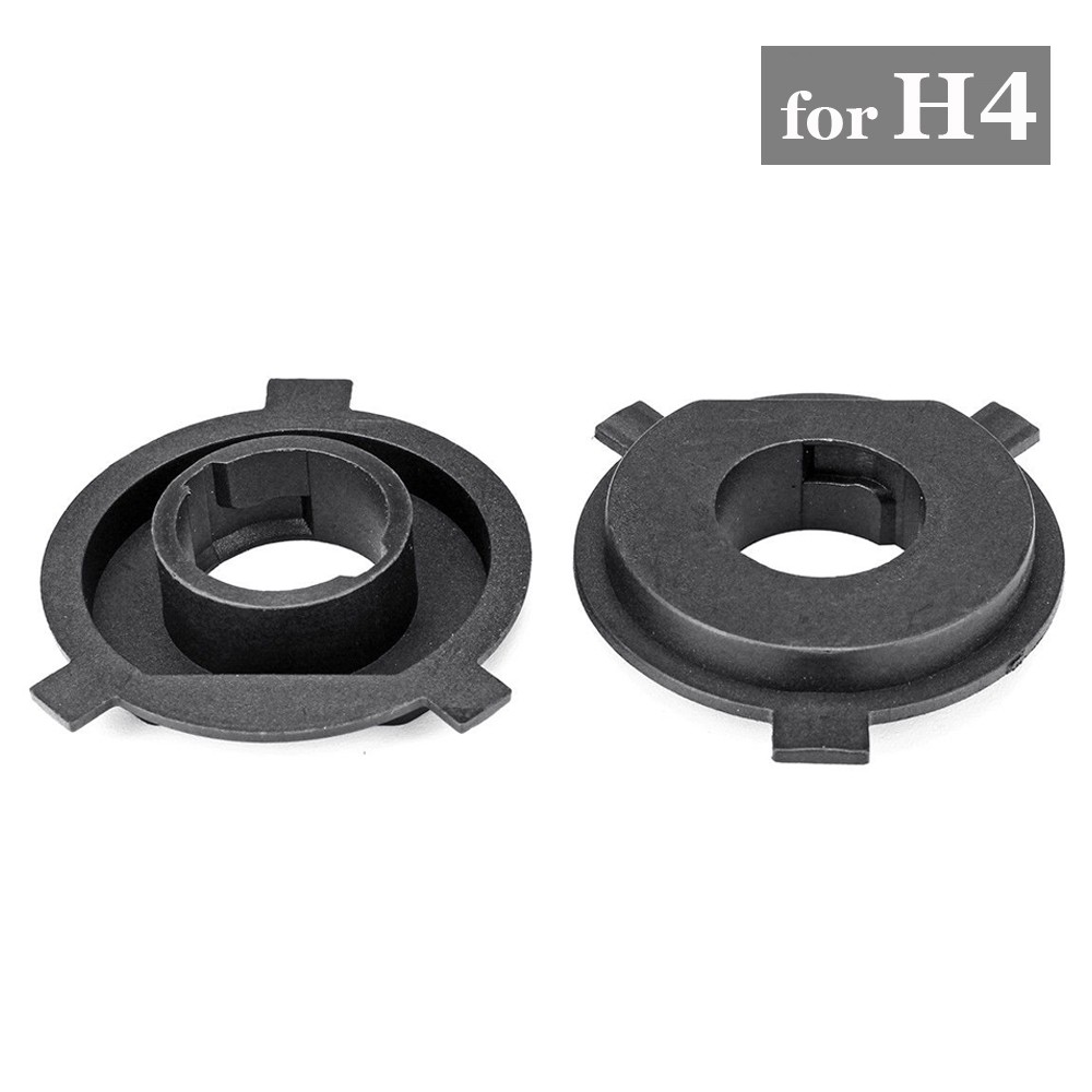 2pcs H4 LED Headlight Bulb Base Adapter Socket Retainer Holder Parts UK STOCK