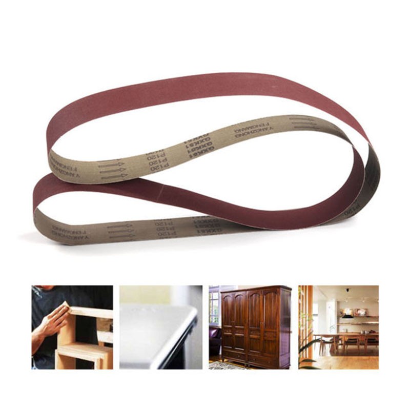 thumbnail image 2 of Aluminum Oxide Sanding Belts 75x457mm Set Of 5 For Various Applications | Malaysia 2 of 11
