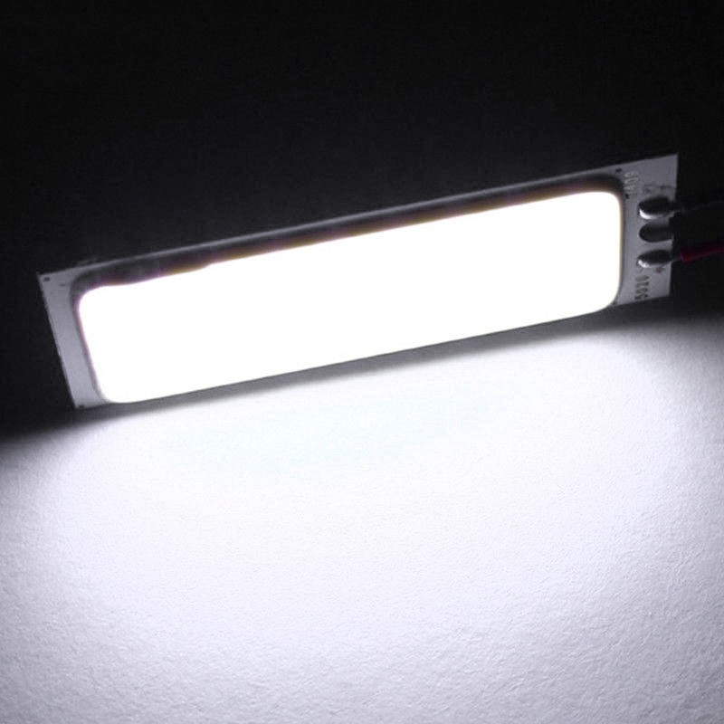 Car Panel Lamp COB LED Panels Interior LED Light Bulbs Map Set With Adapters - Picture 4 of 12