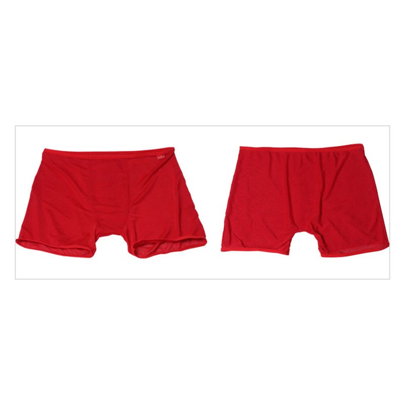 Mens See Through Underwear Mesh Boxer Briefs Low Rise Underwear Elastic Panties - Picture 16 of 21