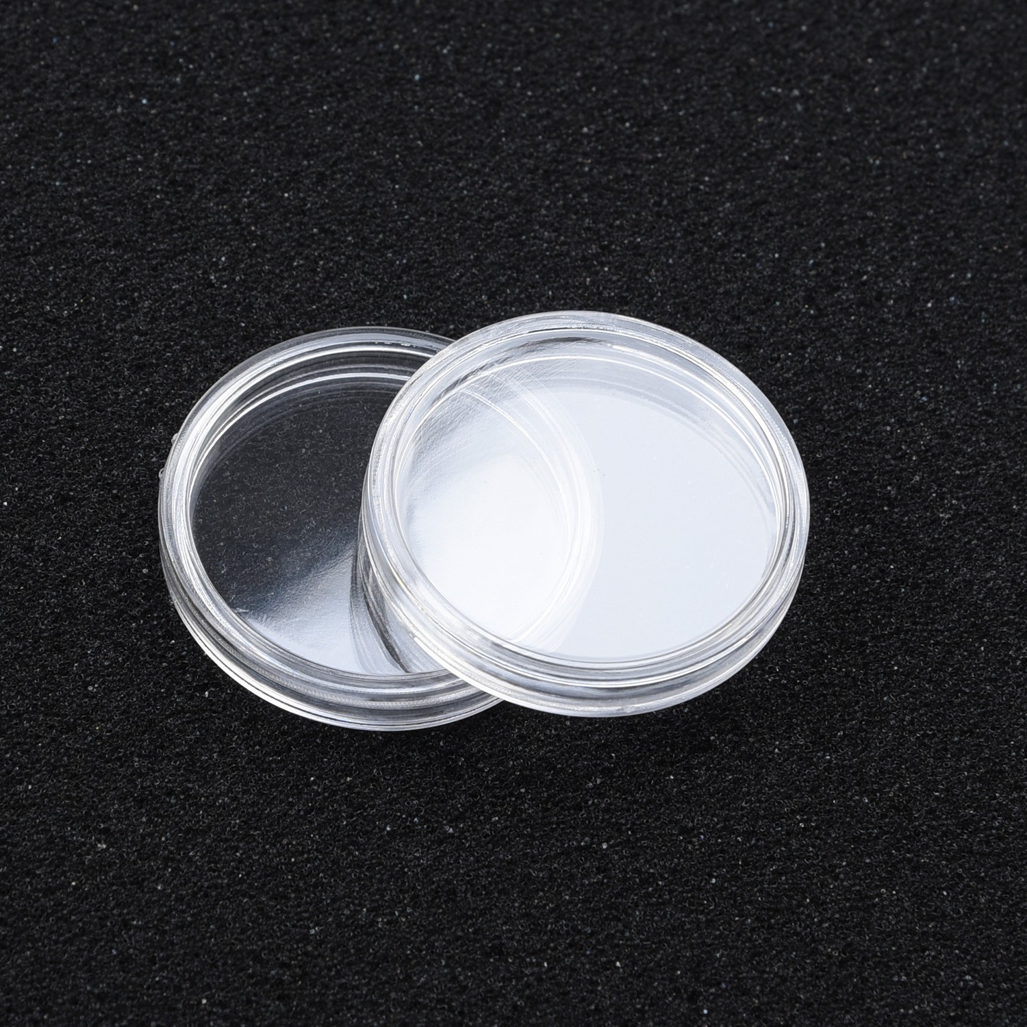 10 Transparente Münzkapseln – Rund, 25 Mm Durchmesser, Aus Kunststoff Zum Schutz Von Münzsammlungen