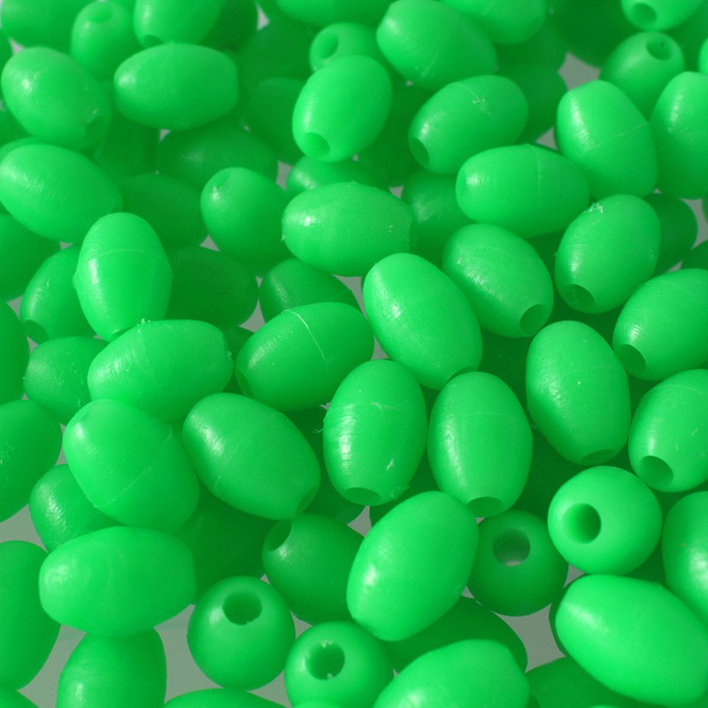 Tackles Fishing Beads 6/8mm Carp Rig Sea Stoppers Oval Luminous Floating
