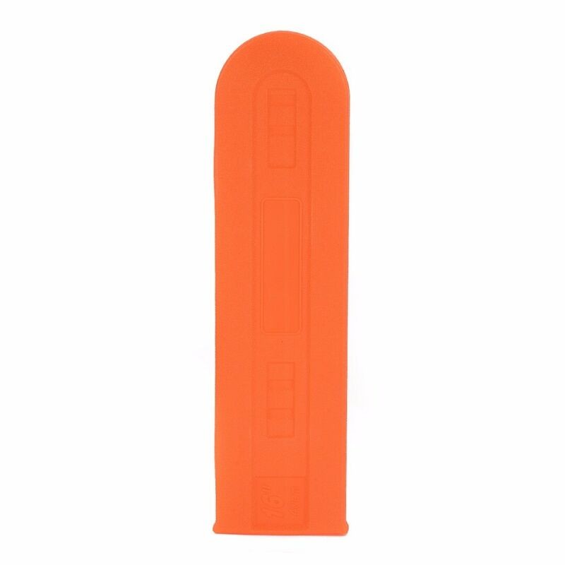 Chainsaw Protective Scabbard 18-Inch Chainsaw Bar Cover - Orange