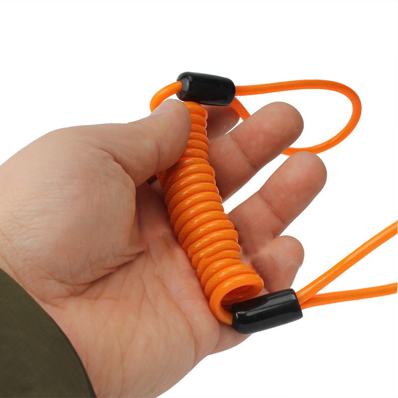 Anti-theft Security Rope Motorcycle Bike Scooter Luggage Alarm Bike Cable Lock - Picture 41 of 41