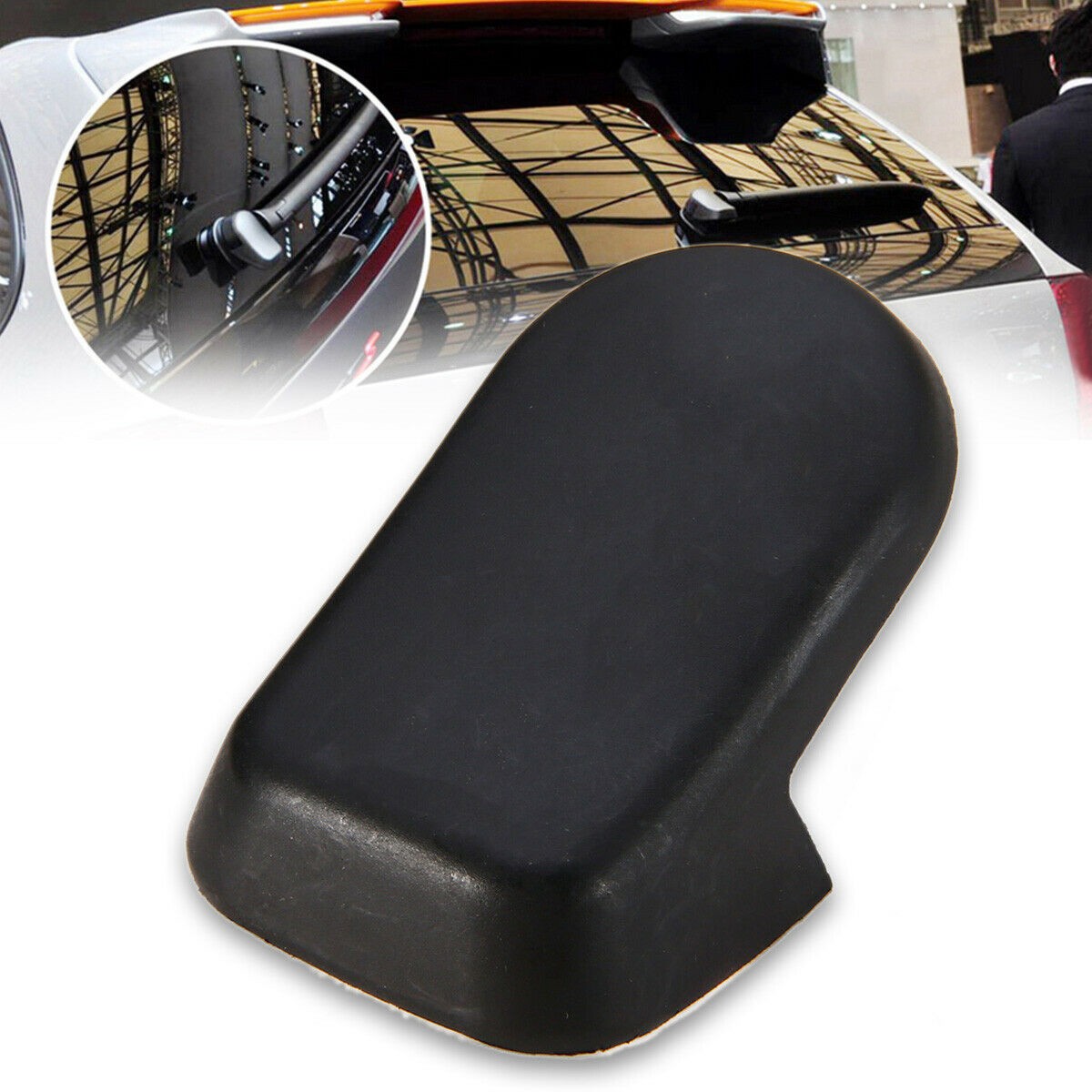 Rear Windshield Wiper Arm Cover Cap Washer Nut Fit For Porsche 2003-2010