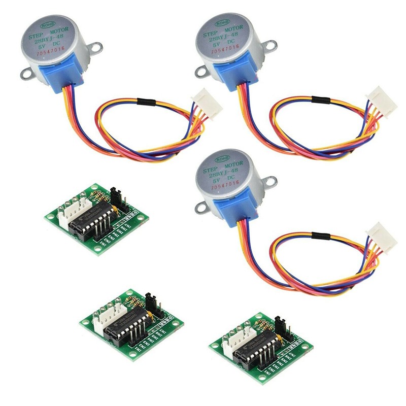 Stepper motor Replacement Kit Set 28BYJ-48 5.625 x 1/64 For Arduino Equipment - Zdjęcie 2 z 4