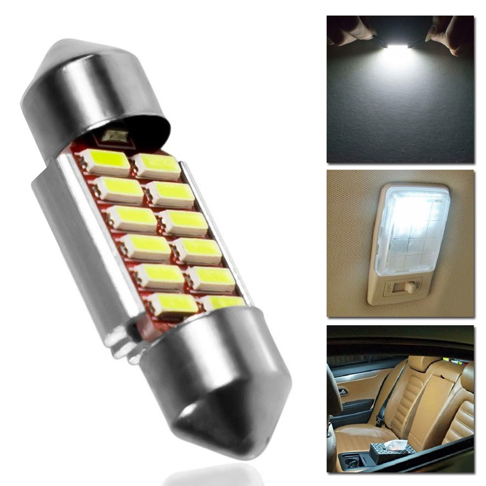12V Auto White Headlight Doom License Plate Lamp Bulb Reading Light Accessories - Picture 17 of 21