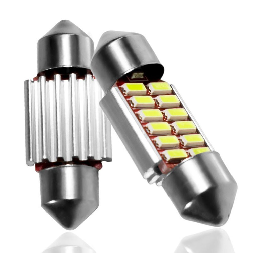 12V Auto White Headlight Doom License Plate Lamp Bulb Reading Light Accessories - Picture 14 of 21