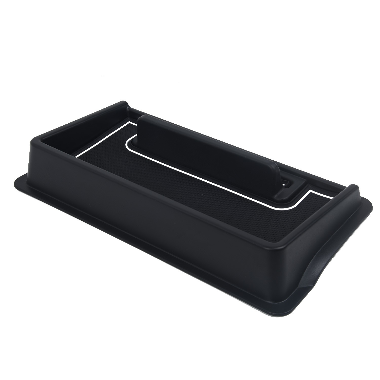 Practical Dashboard Storage Box Inner Interior Organizer Waterproof White