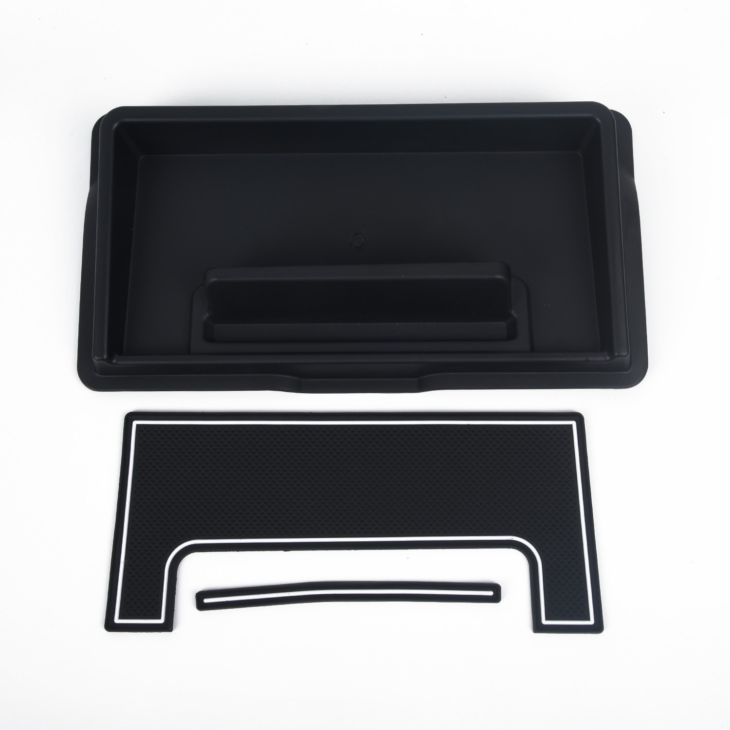 Practical Dashboard Storage Box Inner Interior Organizer Waterproof White - Picture 6 of 11