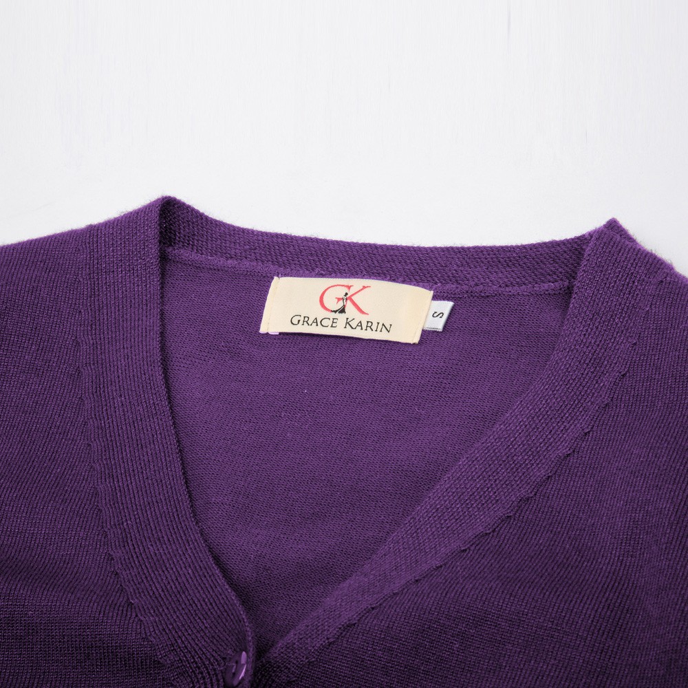 Classy V Neck Cropped Cotton Knitwear Knitting Coat Cardigan Check Your Size - Picture 46 of 236