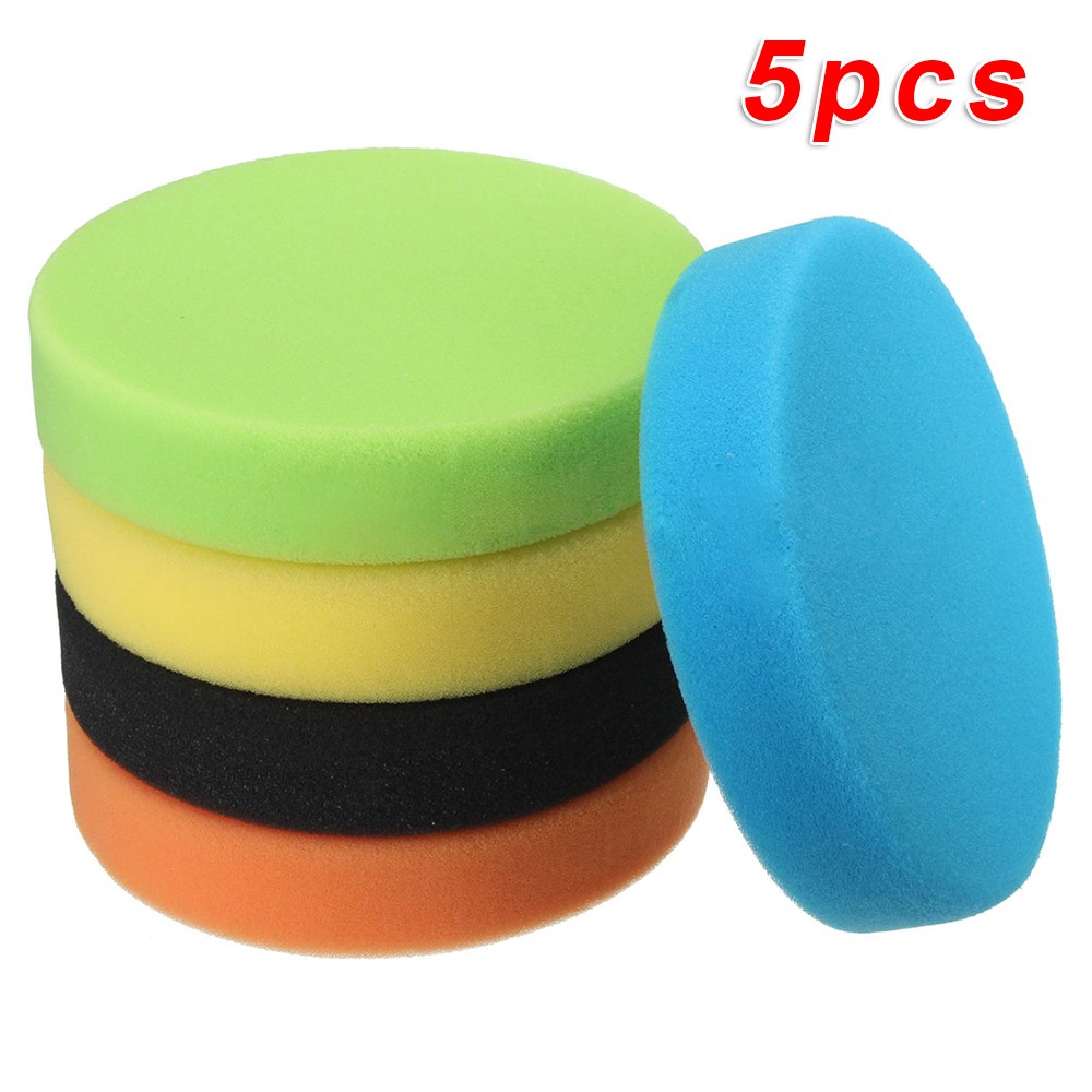 Kit de 5 almohadillas de pulido de esponja plana pulidora de coche 125 mm venta caliente 5 piezas - Imagen 21 de 32