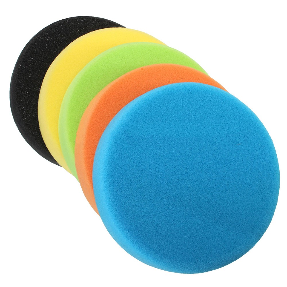 Kit de 5 almohadillas de pulido de esponja plana pulidora de coche 125 mm venta caliente 5 piezas - Imagen 31 de 32