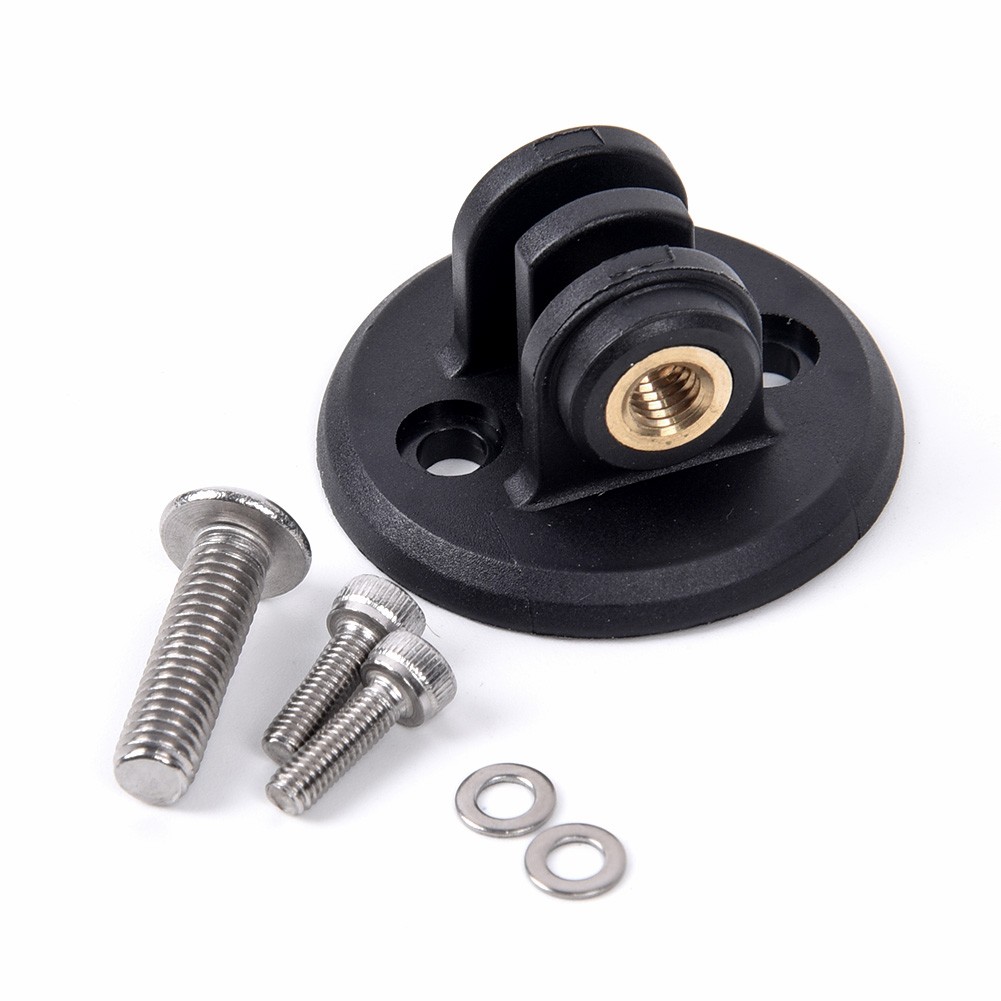 Supporto Manubrio Bici In Nylon Nero Per Fotocamera GoPro E Garmin Edge 520/1000 - Foto 2
