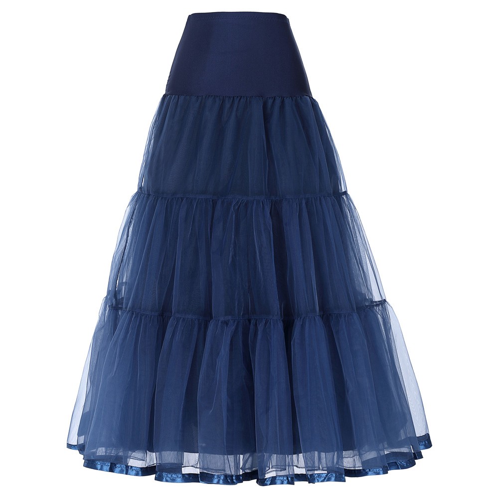Stylisches Vintage Kleid mit Reifrock Petticoat Unterrock für Damen von GK - Bild 48 von 61