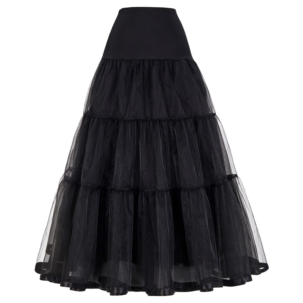 Stylisches Vintage Kleid mit Reifrock Petticoat Unterrock für Damen von GK - Bild 21 von 61