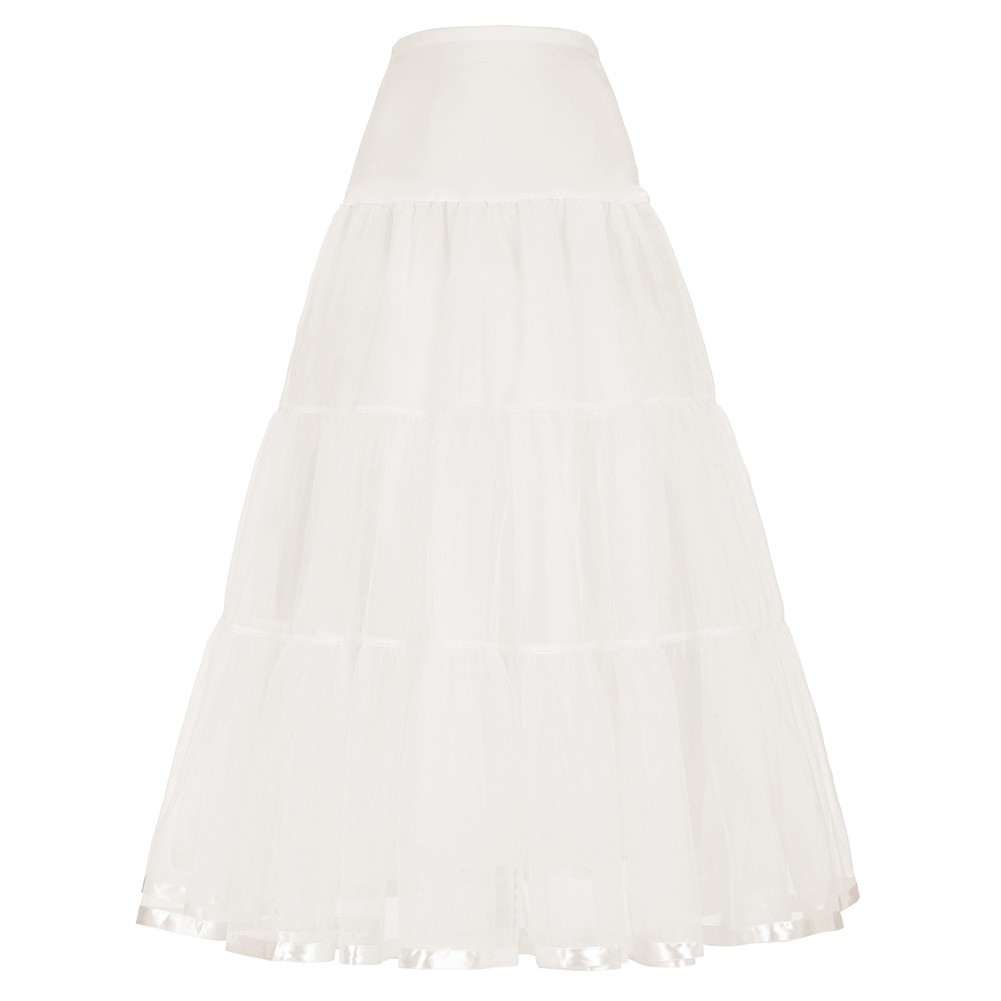 Stylisches Vintage Kleid mit Reifrock Petticoat Unterrock für Damen von GK - Bild 33 von 61
