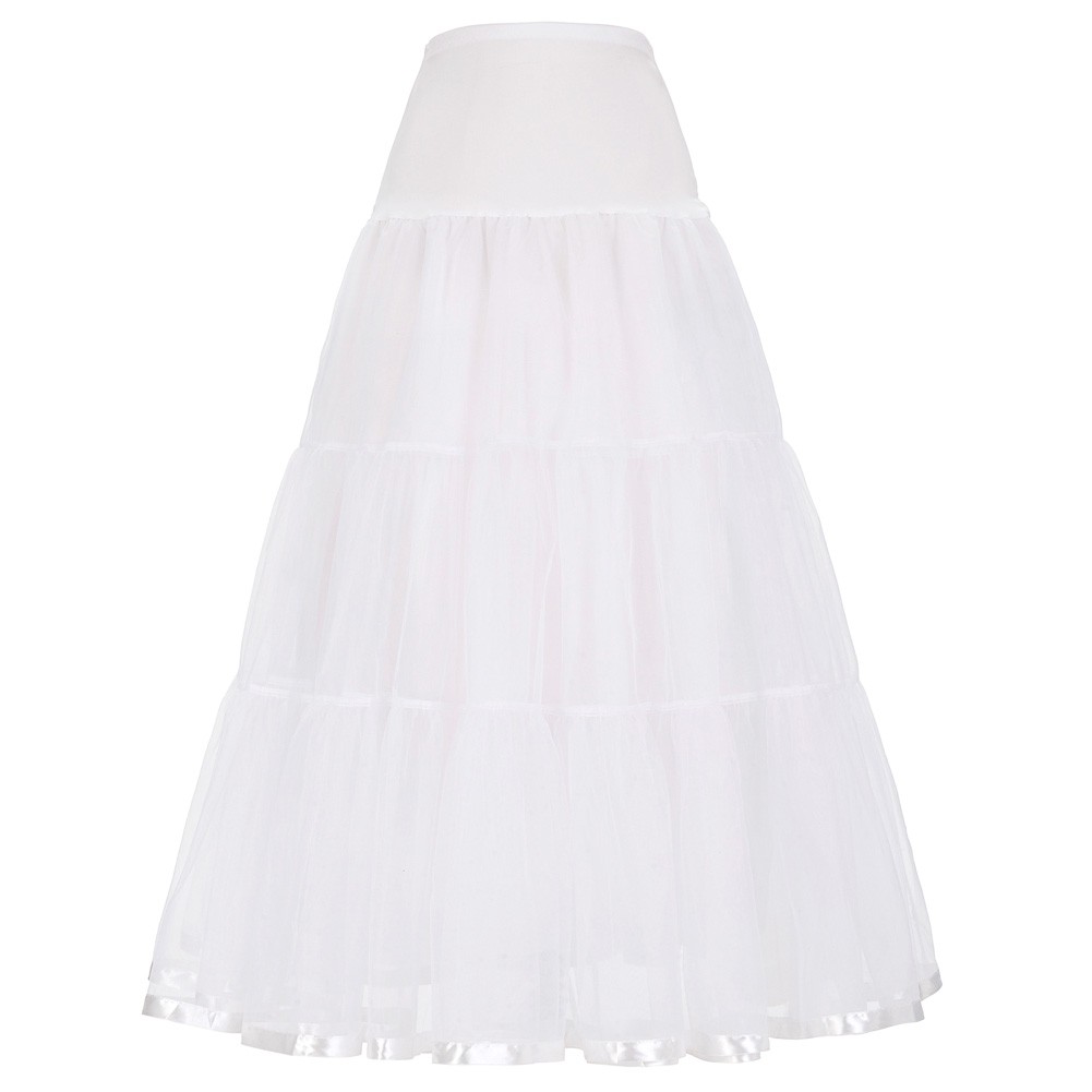 Stylisches Vintage Kleid mit Reifrock Petticoat Unterrock für Damen von GK - Bild 27 von 61