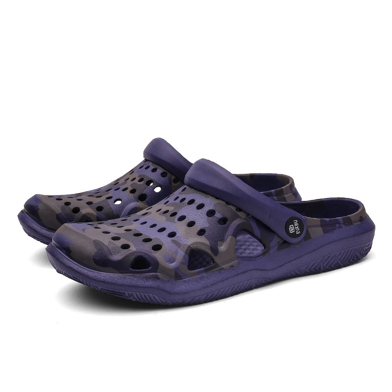 Camouflage Hausschuhe für Männer Bequeme Sandalen für den Sommer Strandurlaub - Picture 20 of 28