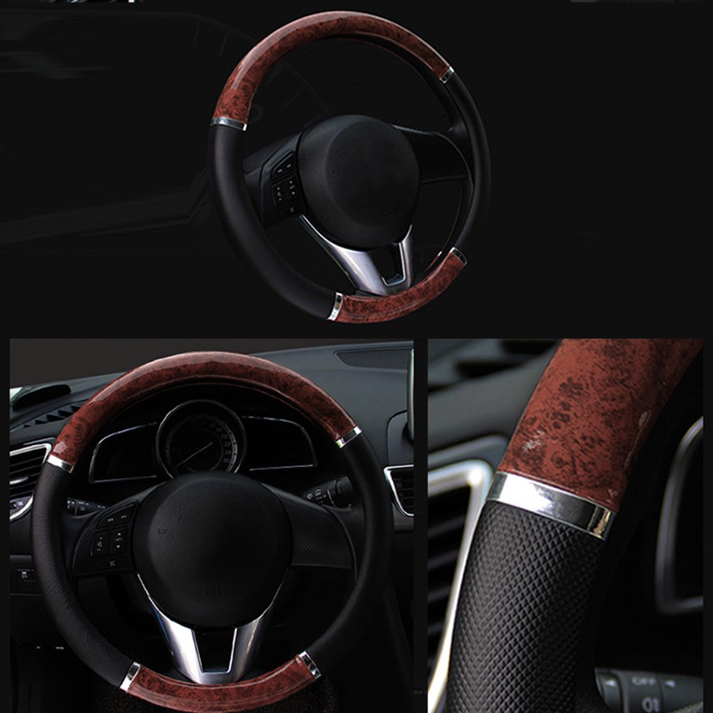 1*Steering Wheel Cover For The Steering Wheel Whose Diameter Is 37-38CM/15 - Picture 9 of 12