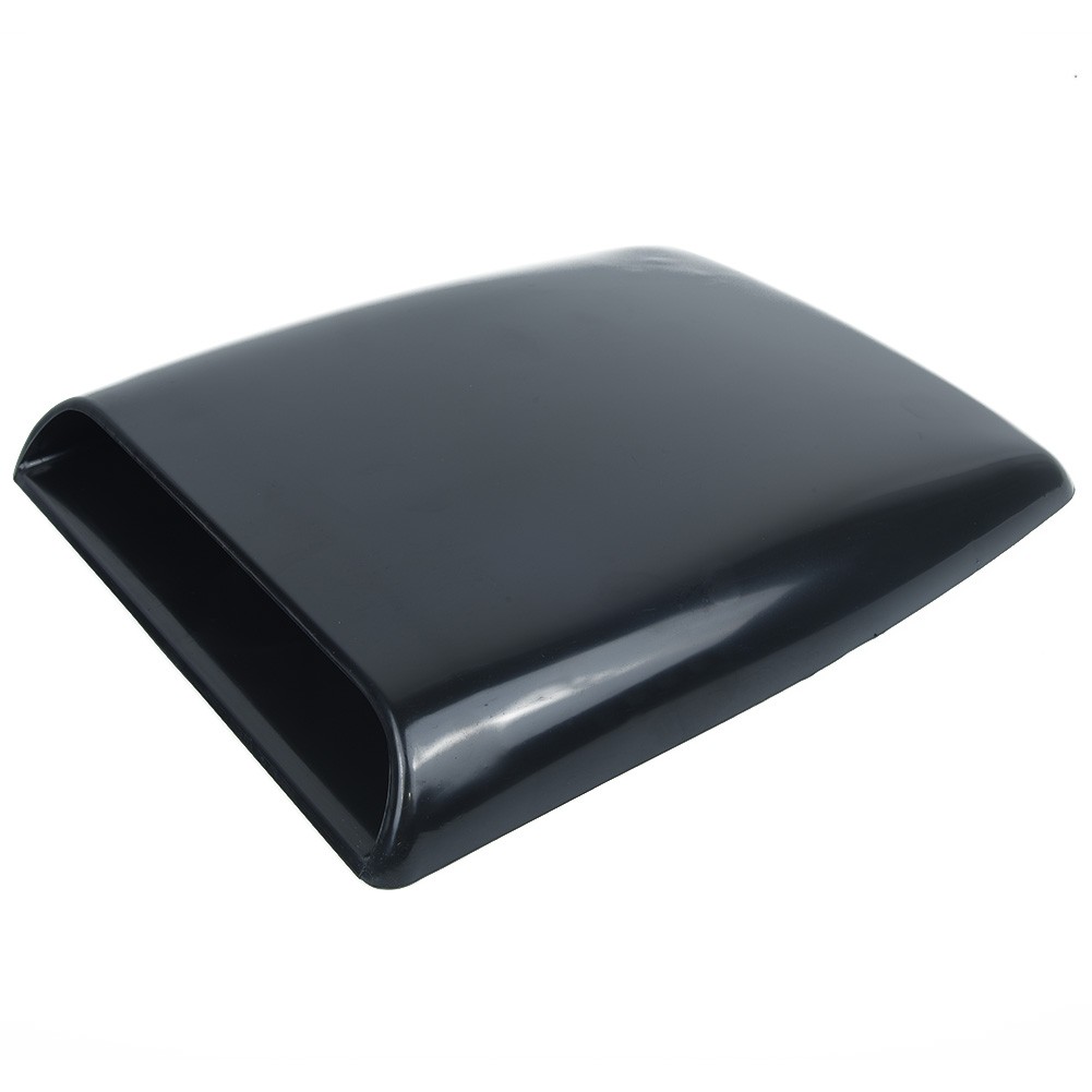 UNIVERSAL CAR AUTO AIR FLOW INTAKE SCOOP BONNET VENT COVER HOOD BLACK VENTS UK - Picture 41 of 43