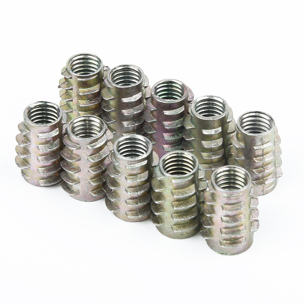 Écrous Avec Filetage Hexagon Autotaraudante Alliage de Zinc 10 Pièces Pratique - Picture 22 of 23