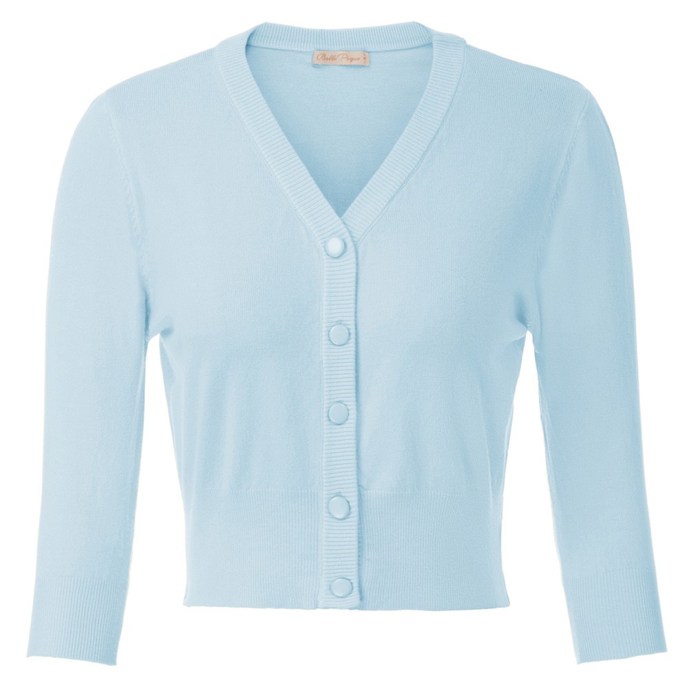 Three Quarter Sleeve Cardigan for Women featuring Comfortable Knit Design - Picture 25 of 76