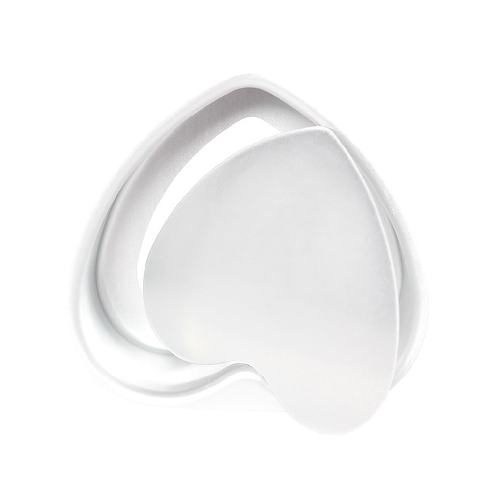 Reusable Aluminium Heart Cake Molds with Removable Bottom for Easy Baking
