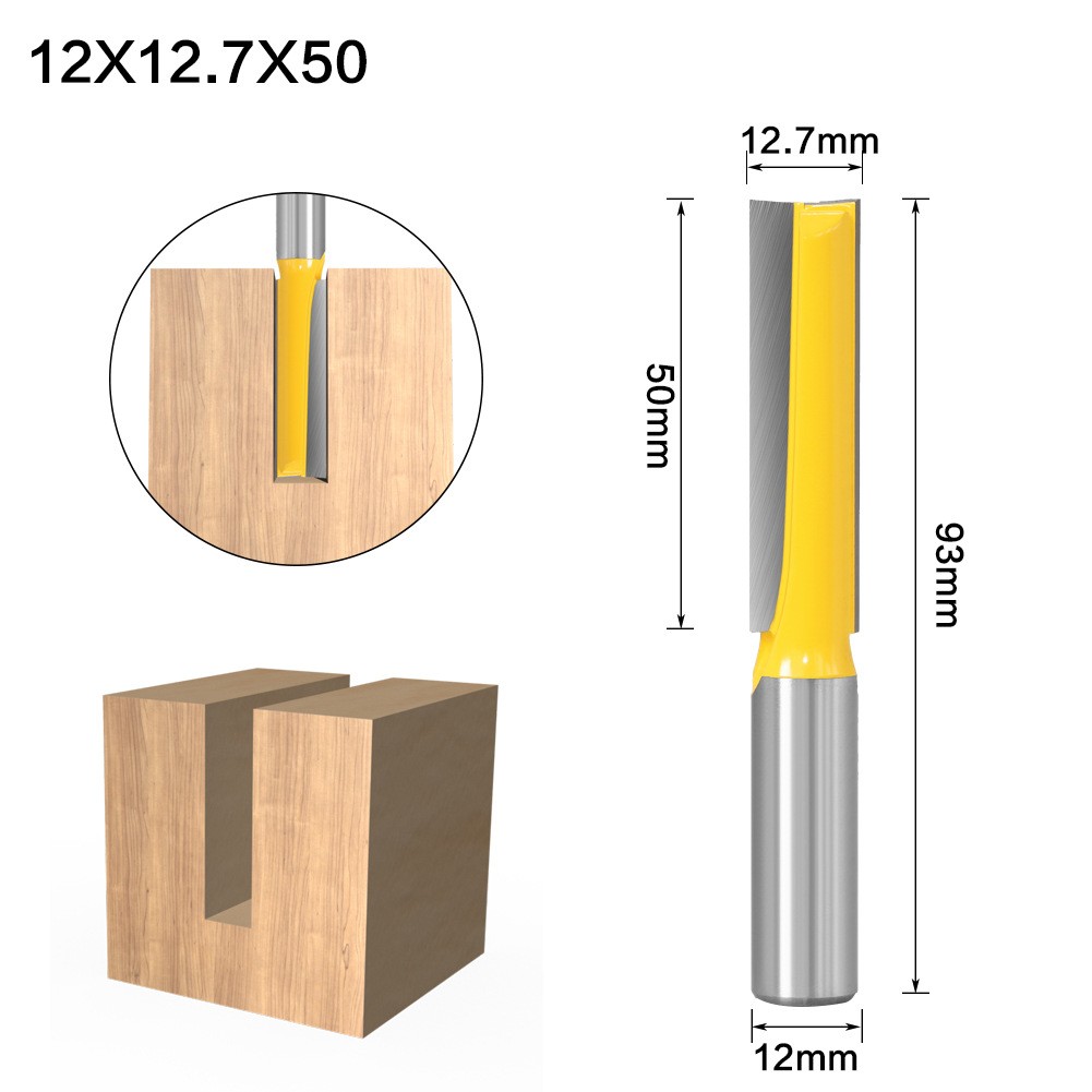 New Useful Router Bit Practical To Use Steel Woodworking 12mm 45 # Steel - Picture 27 of 52